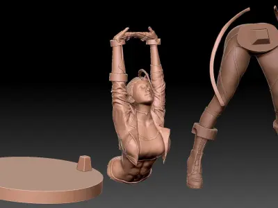 cammy street fighter 6 3D print model
