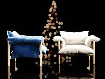 Wilfred Armchair 3D model