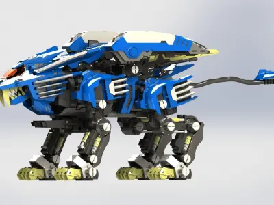 Blade Liger AB 3D model