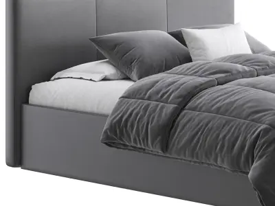 Yardley Upholstered Ottoman Bed Frame 3D model