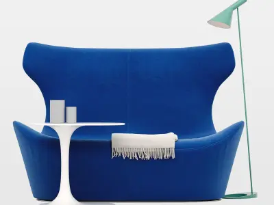 sofa Love Papilio  3D model