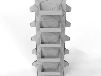 Point of Sale Cardboard Display Stand Texture