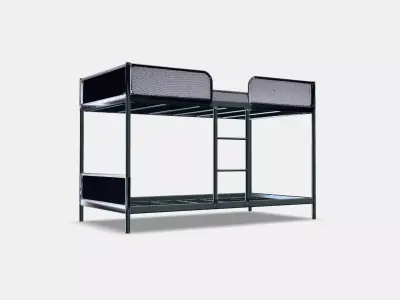 TUFFING Bunk bed frame Low-poly 3D model