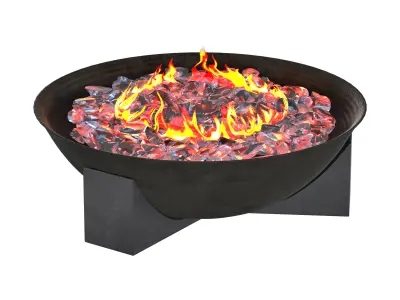 Gio Outdoor Fire Pit 3D model