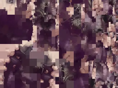 Vexara the Shadowed Claw Low-poly 3D model