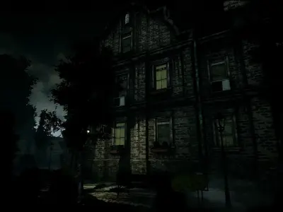 UE4-UE5 Psychiatric hospital package Modular V01 Updated 004 Low-poly 3D model