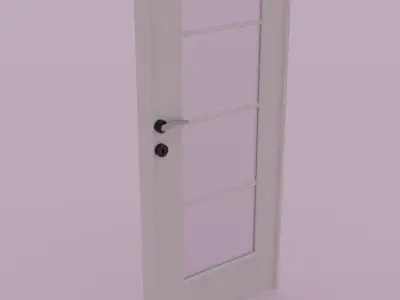Interior Door V2 3D model