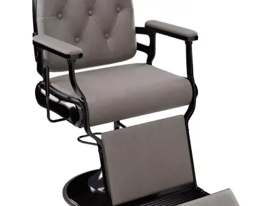 Barber Hydraulic Chair  Realistic PBR 3D Model 3D model