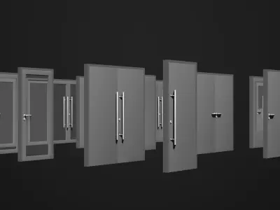 Doors pack 25K01 3D model