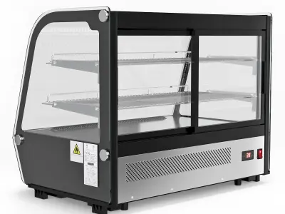 AVANTCO 34 inch Refrigerated Countertop Bakery Display Case 3D model