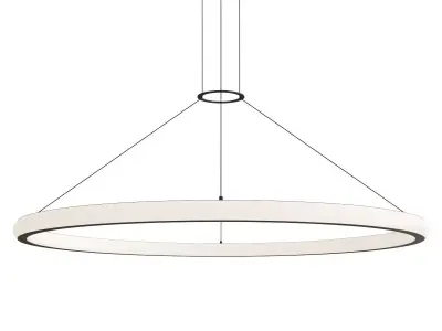 Round LED Pendant 3D model