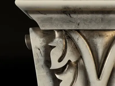 cantilever decorative corbel 3D print model