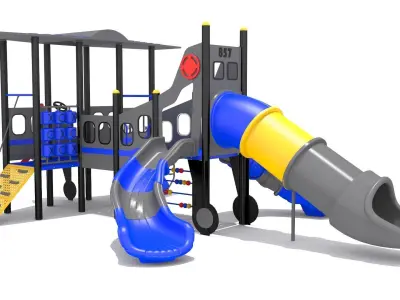 Airplane Playground 3D model