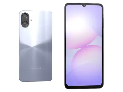 Samsung Galaxy A07 4G Light Violet 3D model