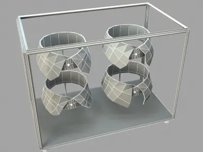 Restoration Hardware EDWARDIAN TAILOR COLLARS 3D model