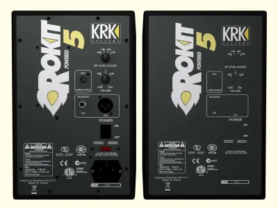 Speakers KRK Rokit 5 G3 3D model