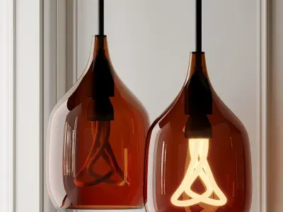 Vessel Pendant Light by Decode 3D model
