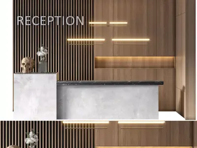 RECEPTION DESK NO1 A 3D model