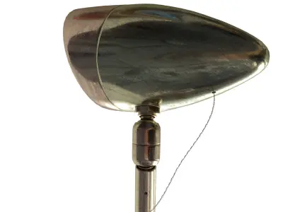 CicloItalia F floor lamp with metal base 3D model