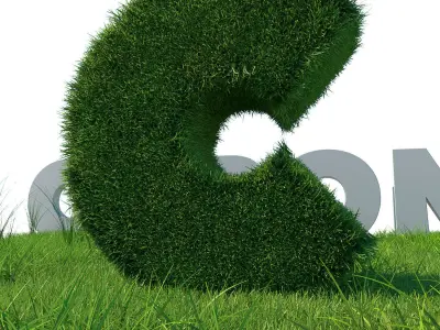 Grass Kit III for C4D and Corona render 3D model