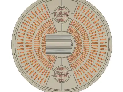 Light saber display stand based on carbonite chamber 3D print model