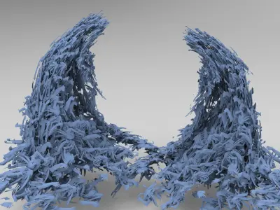 Undead overflowing mound 2  3D model