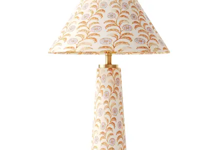 Lulu Lamp Low-poly 3D model