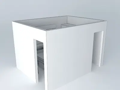 vanessaorkut box with window Free 3D model