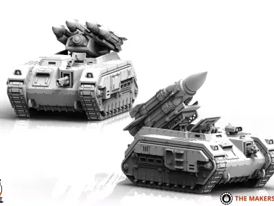 Universal Guard - Missile Tanks 3D print model