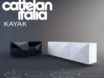 Cattelan Italia Kayak 3D model