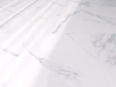 Marble Floor Museum Calacatta 4D White 60x60 Set 1 Texture