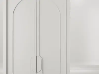 Entrance door set25 3D model