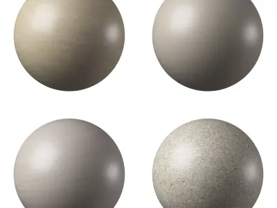 Quartz Agglomerate Engineered Stone Set - 02 Texture