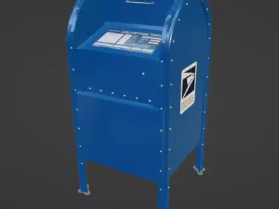 Mailbox mail box 3D model