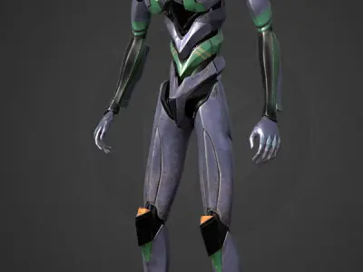 EVA Giant Robot Low-poly 3D model