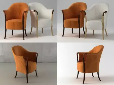 63220 armchair 3D model