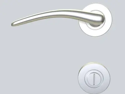 Door Handle for ArchViz Projects - Style E015 3D model