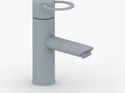 1648 - Water Tap Low-poly 3D model