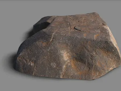 Mountain Rock 06 Low-poly 3D model purchase