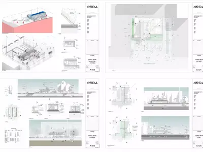 Container Cafe Project 3D model