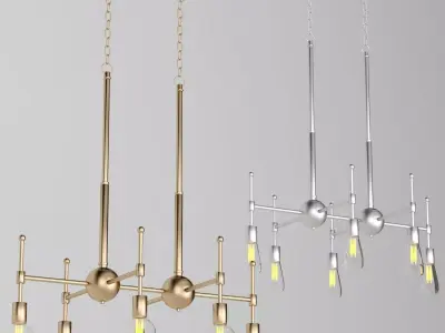 Dorian Chandelier  3D model