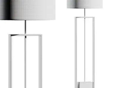 Black Tie Tosca Floor Lamp 3D model