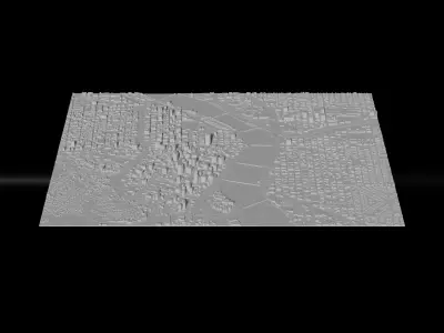 Portland 3D Printing stl file 3D Model of Portland 3D print model