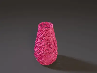 Beautiful vase decor 3D print model