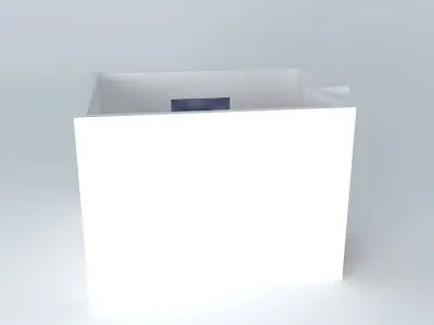 rosane house with wooden door Free 3D model