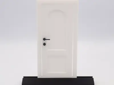 Functional Door style 1  3D print model