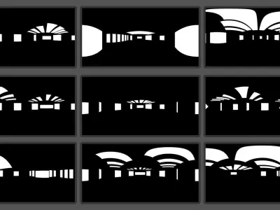 100 High Resolution HDRI - 8K  Texture