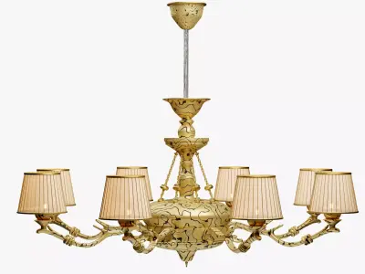 Chandelier 3D model 15