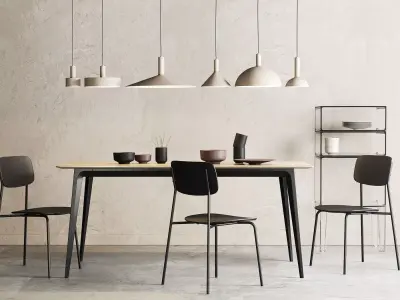 Dining Room Interior  317 3D model