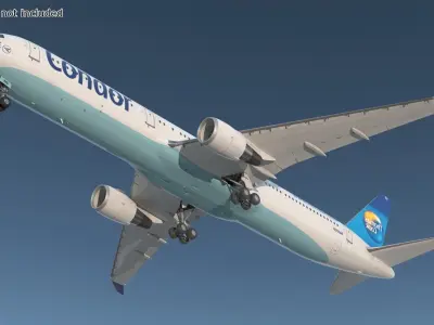  Condor Flugdienst Boeing 767-400 with Cabin and Doors 